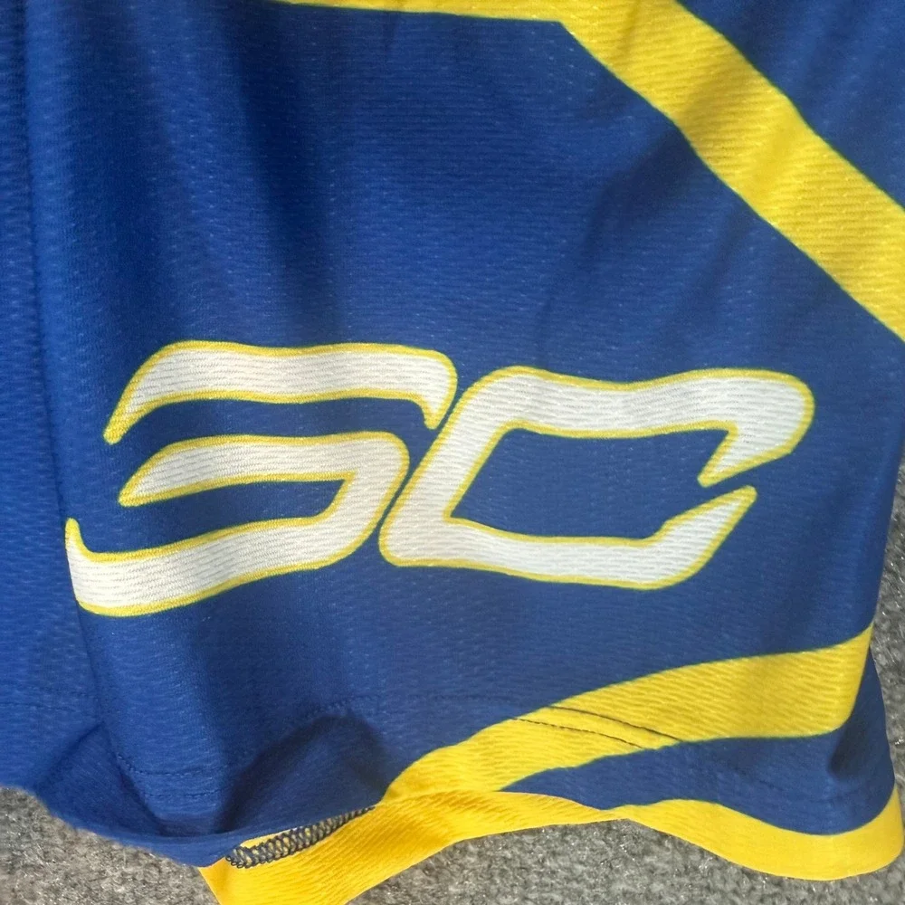 Under Armour Basketball Shorts Mens Small‎ Blue SC30 Stephen Curry Warriors Gym